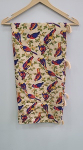 Scallop Resham Silk Thread <b>Floral</b> Trellis Pattern Duppattas All-Over Traditional Chunni Chunri <b>Scarf</b> - Product Image 2