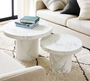 Marble Furniture Coffee Designer Living Room End Modern Sofa Side <b>Table</b> Small Side <b>Table</b> <b>Bedside</b> Cabinet - Product Image 6