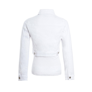 Veste en jean décontractée pour femmes, manches longues, nouvelle tendance, vêtements d'extérieur d'automne, doublure en laine et en lin, service OEM, tissu imprimé en coton XL - Product Image 6