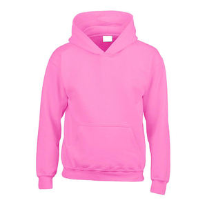 Sweat à capuche en molleton de coton 100% de couleur unie de luxe Streetwear Sweat à capuche surdimensionné et lourd à épaules tombantes - Product Image 2