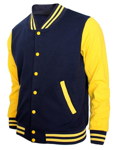 2025 chaquetas universitarias con logotipo personalizado para hombre, Mangas de cuero, bordado de chenilla, chaquetas universitarias con letras de béisbol OEM de alta calidad - Product Image 6