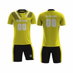 Conception personnalisée d'uniformes d'équipe de football élégants uniformes de football de qualité supérieure à manches courtes kits de football OEM d'usine - Product Image 1