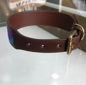 <span class=keywords><strong>Collar</strong></span> de cuero con cuentas africanas para perros, correa de cuero ajustable, venta al por mayor - Product Image 2