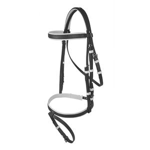Bridon de cheval en PVC noir de qualité supérieure, très vendu, accessoire d'équitation de haute qualité, vente en gros, fabricants indiens - Product Image 1