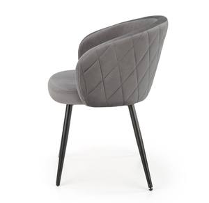 Bán Sỉ Ghế Ăn Màu Hồng Hiện Đại Đầy Màu Sắc Ghế Phòng Ăn Nhà Hàng Bằng Nhung Có Chân Kim Loại Màu Vàng - Product Image 2