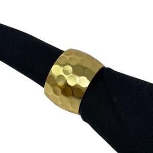 Anneau de serviette en laiton luxueux et opulent, de haute qualité, artisanal, ustensiles de cuisine indiens, porte-mouchoirs, décoration de table de mariage, fleur - Product Image 1