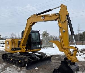 Mini-excavatrice Cat 307.5 d'occasion en excellent état, prête à l'emploi, machine de construction hydraulique sur chenilles avec composant moteur essentiel - Product Image 1