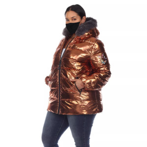 Chaqueta Larga de Moda para Mujer 2026, Nuevo Diseño, Impermeable, con Relleno de Algodón, Talla Grande, Cierre de Cremallera, Chaqueta Bomber de Invierno - Product Image 1