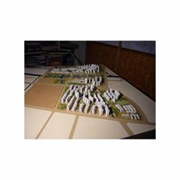 Maquetas Arquitectónicas Conceptuales Personalizadas para Apartamentos, Hoteles y Villas - Diseños 3D de Plástico en Estilo Moderno a Mano Libre