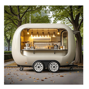 Food Trucks All purpose Food trailer Well Equipped Kitchen food trucks professional setup for BBQ fried food grill and snacks - Product Image 3