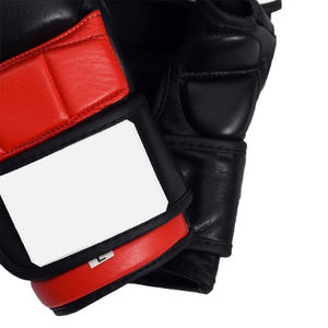 Gants de boxe noirs imprimés avec logo personnalisable Tailles de haute qualité de 8oz à 16oz pour l'entraînement MMA et la victoire - Product Image 2