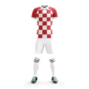 Özel futbol futbol hızlı kuru futbol üniformaları kalite ucuz futbol forması üniforma giyer