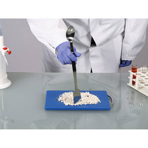 Cuillère d'échantillonnage en acier inoxydable, spatule de laboratoire de précision pour prélèvement d'échantillons, fabriquée en Allemagne - Burkle GmbH - Product Image 5