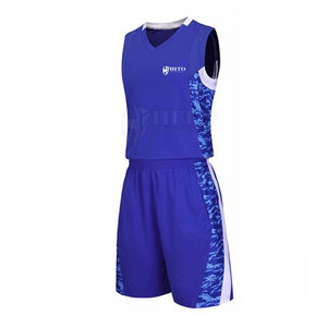 Logotipo personalizado hecho hombres ropa deportiva uniforme de baloncesto OEM personalizado secado rápido uniforme de baloncesto - Product Image 1