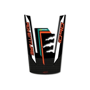 Adesivo Protettivo 3D in Resina Gel per Serbatoio Compatibile con KTM 1090 Adventure, Prodotto per Giubbotti da Moto da Donna - Product Image 2