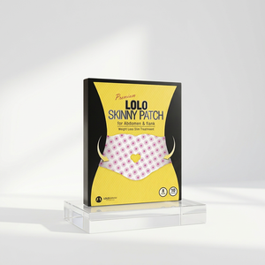 LOLOSKINNY Black Edition Patch Minceur Ventre, Patch Abdominal pour la Perte de Poids, Patch de Nuit Anti-Cellulite pour l'Estomac - Product Image 1