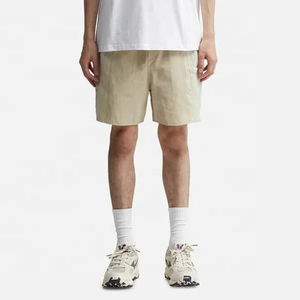 New ODM 2025 Arrival Unisex Nylon <b>Windbreaker</b> Shorts Custom Multi-Round Pockets Plain Dyed Hot Shorts Made in Pakistan - Product Image 5