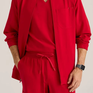 Veste de travail tendance pour infirmiers, haut décontracté pour hommes, veste de travail, vêtements de travail pour infirmiers, vestes pour hommes - Product Image 3