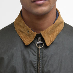 <b>Canvas</b> <b>Waxed</b> Man Jackets 100% Cotton Workwear Custom Logo <b>Canvas</b> Jacket for Men Wax Cotton Motorcycle Jackets - Product Image 4