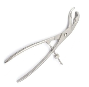 Rongeurs de hueso personalizadas, equipo de cirugía oral de 15cm, fórceps de sujeción de hueso de laboratorio médico, acero inoxidable alemán - Product Image 2