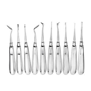 10 Uds elevador de raíz Dental instrumentos de ortodoncia Kit de extracción de raíz de aflojamiento de dientes por amrid quirúrgico - Product Image 4
