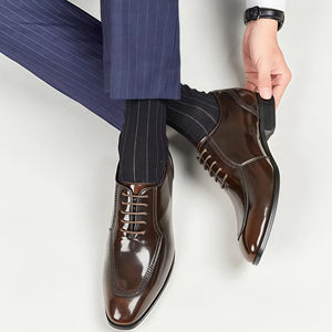 Mocasines Casuales de Cuero Genuino para Hombre, Zapatos Sin Cordones para Conducir, Ligeros, Suaves y Cómodos, Calzado Masculino al por Mayor - Product Image 4