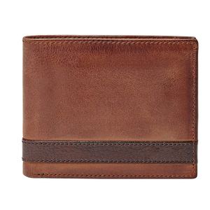 Portefeuille en cuir exclusif pour hommes avec fentes pour cartes compactes Texture douce Accessoire cadeau de tous les jours léger et durable - Product Image 4