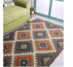 พรมปูพื้นสไตล์โบฮีเมียนสำหรับห้องนั่งเล่นพรมปูพื้นแบบโยนล้างทำความสะอาดได้พิมพ์ลายโบฮีเมียนพร้อมพรมประดับพู่ - Product Image 3