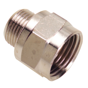 Adattatore di prolunga da femmina 1/2" a maschio 3/8" (confezione blister da 2 pezzi) - Product Image 1