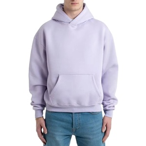 Sudadera con Capucha de Felpa 100% Algodón para Hombre, 280 GSM, Estilo Vintage, Casual, con Bolsillo y Estampado por Transferencia Térmica, Nueva Colección al por Mayor - Product Image 1