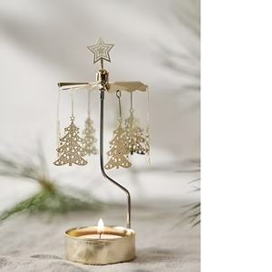 Premium Unique Wooden Christmas <b>Tea</b> <b>Lights</b> For Home Hotel Restaurant Lighting <b>Scented</b> Candle Jar For Table Decor - Product Image 4