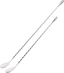 Factory <b>Sale</b> Custom Steel Bar Spoon Long Handle Bar Ware Cocktail Stirrer & Dishwasher <b>Safe</b> Stainless Steel Spoons Mixing Spoon - Product Image 6