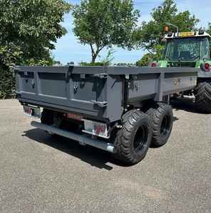 Remolque basculante de acero hidráulico de 800 kg, el más vendido, para construcción y uso general. - Product Image 3