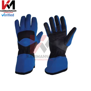 Guantes de Karting Personalizados para Hombre, Transpirables, para Todo Clima, Dedos Completos, Color Verde, Calidad OEM, Sostenibles y Duraderos - Product Image 1