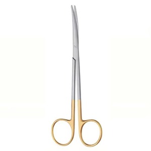 กรรไกรผ่าตัดสแตนเลสสตีล เมทเซนบาวม์ แบบโค้ง |   กรรไกรผ่าตัดคุณภาพพรีเมียมสำหรับศัลยกรรมทั่วไป รับประกันตลอดอายุการใช้งาน - Product Image 1