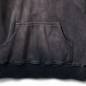 Sweat à capuche vintage surdimensionné pour hommes, sweats à capuche délavés à l'acide, sweats à capuche pour hommes, 500gsm vente en gros - Product Image 5