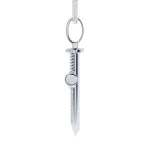 Hermoso colgante de Cruz de uñas de diamante cultivado en laboratorio en plata de ley personalizar joyería increíble colección cruzada regalo único para él - Product Image 2