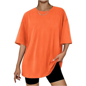 Camiseta extragrande para mujer, camiseta negra para mujer - Product Image 5