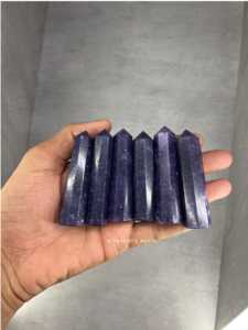 Venta al por mayor esfera de howlita natural tallada a mano varita de cristal Feng Shui pulido técnica Punto de curación decoraciones decoración del hogar - Product Image 3