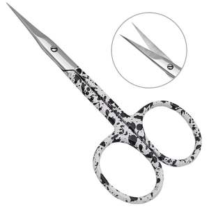 Tijeras Profesionales para Manicura con Hoja Curva, Cortacutículas de Acero Inoxidable para el Cuidado de las Uñas, Herramienta de Salón, Venta al Por Mayor - Product Image 1