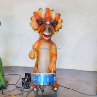 Bande de dinosaure Animatronic personnalisée pour les activités immobilières