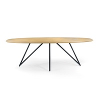 Table à manger octogonale pliable en teck massif de luxe moderne, ensemble de 4 chaises, mousse haute densité, mobilier de restaurant