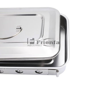 Bandeja de instrumentos de Tratamiento Médico Quirúrgico Moq bajo Material de acero inoxidable hecho Bandeja de instrumentos de diseño de tendencia superior - Product Image 3