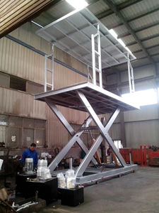 ลิฟท์ยกรถใต้ดินแบบกรรไกร ราคาประหยัด ราคาโรงงาน - Product Image 2