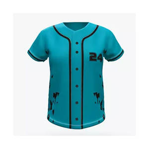 Jersey de béisbol para hombre barato del fabricante Jersey de béisbol sublimado Jersey de béisbol personalizado - Product Image 6