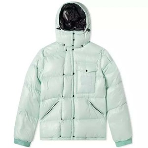 OEM logotipo personalizado Bomber al aire libre brillante burbuja chaqueta abrigo de invierno los hombres abajo chaqueta acolchada - Product Image 1