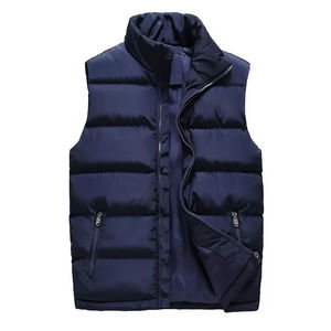 Venta al por mayor OEM puffer chaqueta Logotipo Personalizado Sin Mangas primavera mujeres Poliéster Puff Algodón Invierno Mujeres Abrigo chaleco Puffer Chaqueta - Product Image 3