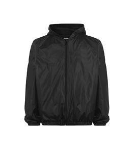 Dernière conception OEM coupe-vent en toile blanc fermeture éclair à capuche support sport hommes décontracté course en plein air coupe-vent veste 100% coton - Product Image 1