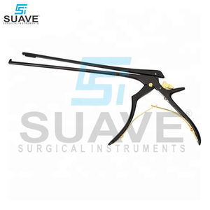 Pinza Kerrison Quirúrgica de Acero Inoxidable de Alta Calidad, Manual, Reutilizable, Precio Competitivo, 45 Grados, SUAVE SURGICAL INSTRUMENTS - Product Image 2