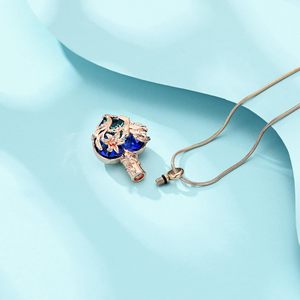 Colliers d'urne en métal avec cœur pour cendres Bijoux de crémation Pendentif en frêne pour femmes et hommes Taille unique personnalisée - Product Image 5